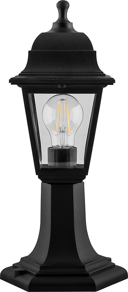 Светильник садово-парковый, 60W 230V E27 черный, НТУ 04-60-001, 32271 (на постамент) Светильник садово-парковый, 60W 230V E27 черный, НТУ 04-60-001, 32271 (на постамент)