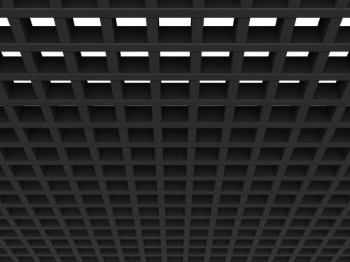 Грильято GL-15, ячейка 60*60, черный